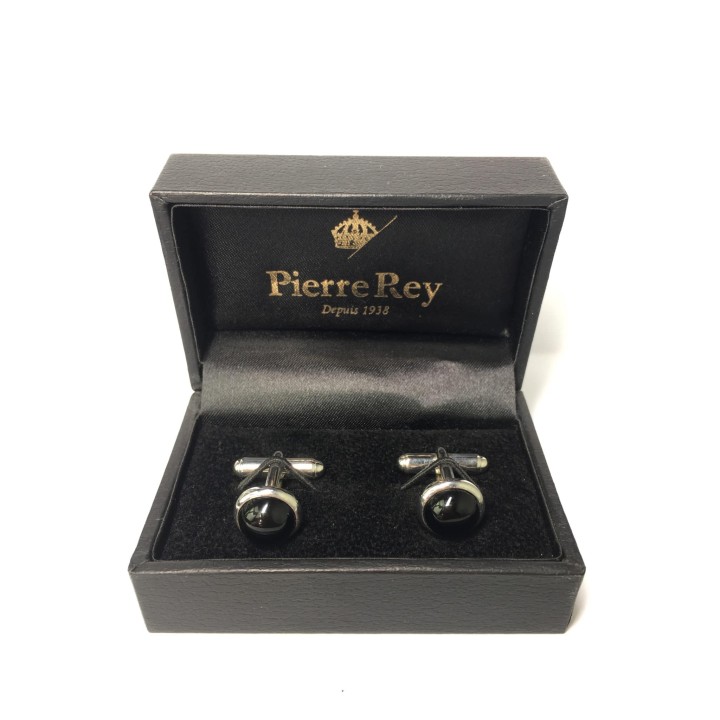 Boutons Manchette Onyx